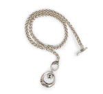 Knit Pewter Necklace