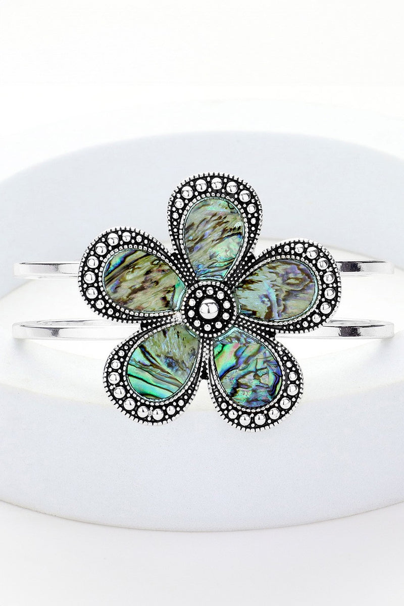 Abalone Flower Bracelet