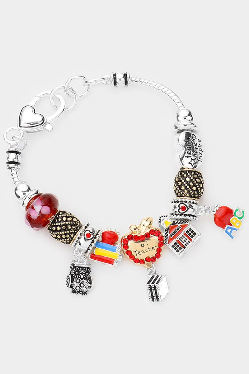 #1 TEACHER Bracelet - Mixed