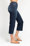 Once In Awhile Denim - Wide Crop Leg Highwaist Judy Blues