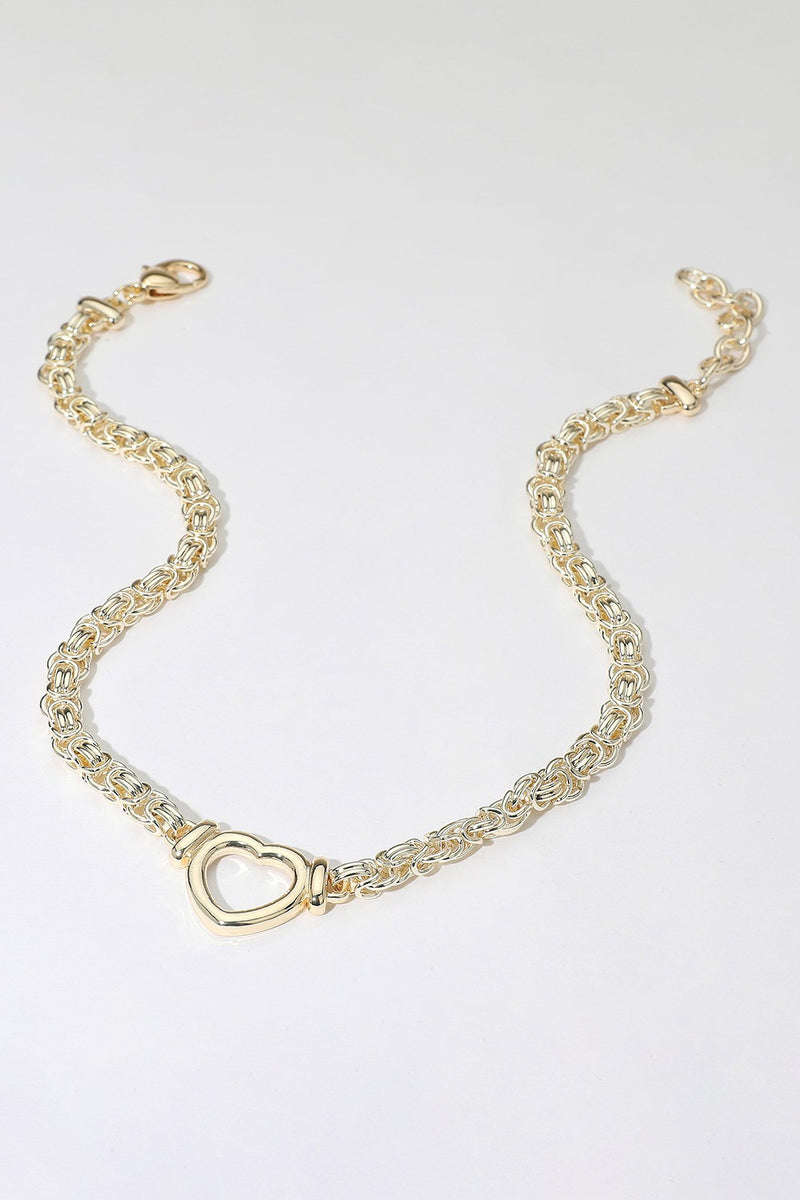 Heart On Fire Necklace