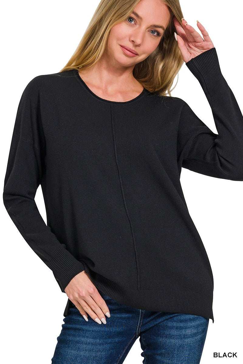 Tickle Me Black Sweater