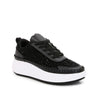 Dune Rhinestone Sneakers - Black