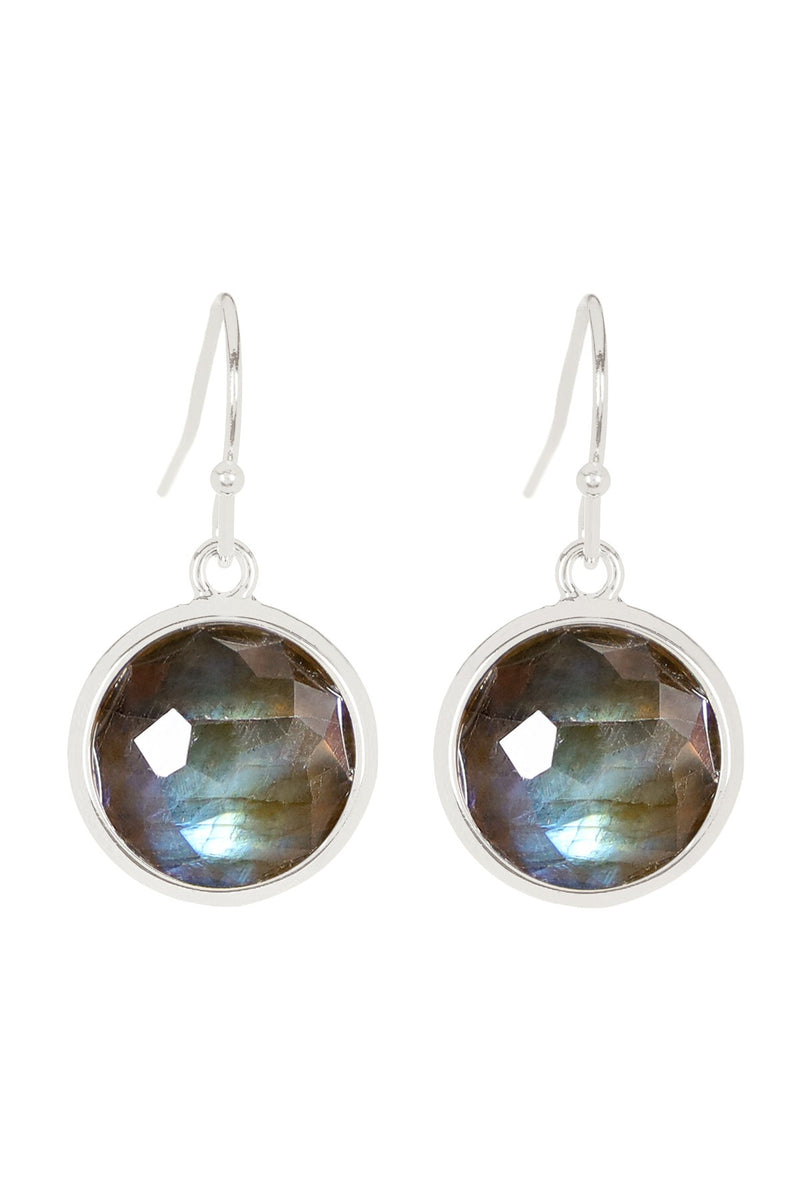 Labradorite Sterling Earrings