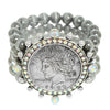 Liberty Coin Stretch Bracelet