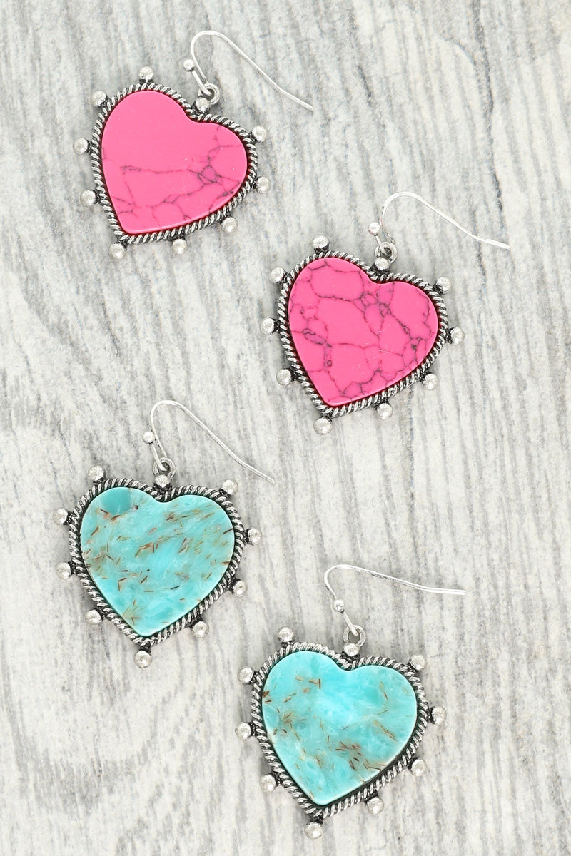 Prissy Heart Earrings