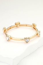 Heart Stretch Bracelet