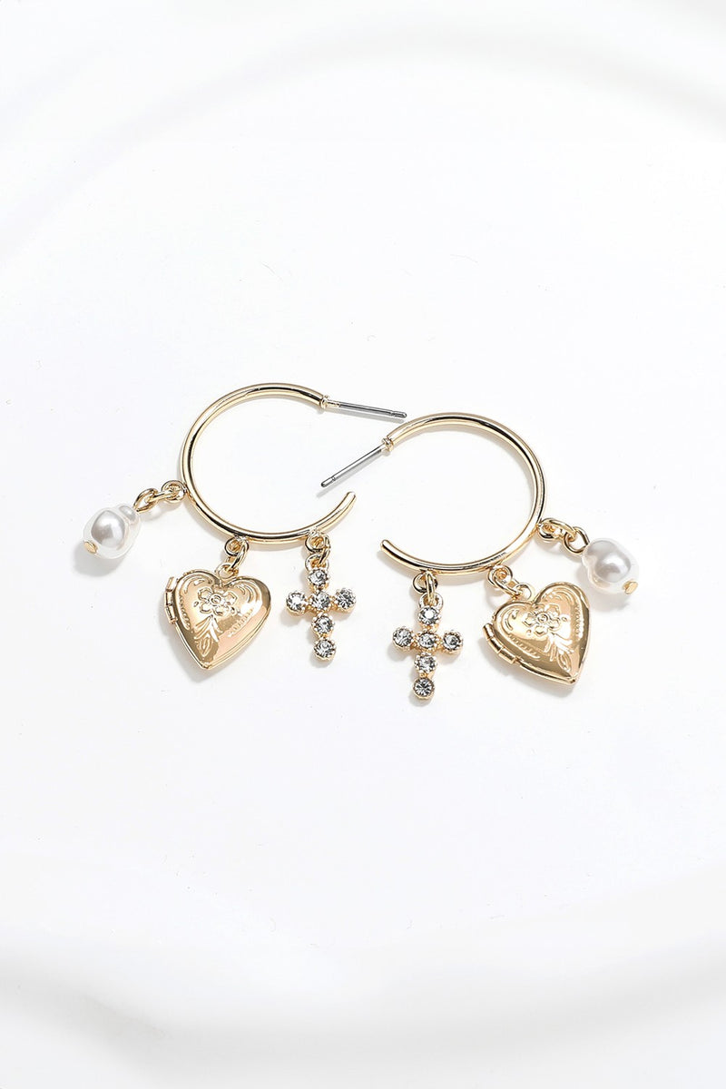 Charming Lock Earrings