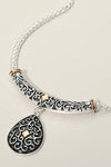 Antiqued Filigree Necklace