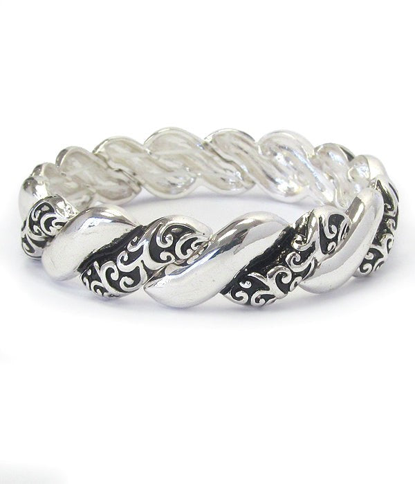 Tiffany Textured Stretch Bracelet