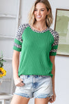 After Hours Ribbed Top - Green