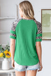 After Hours Ribbed Top - Green