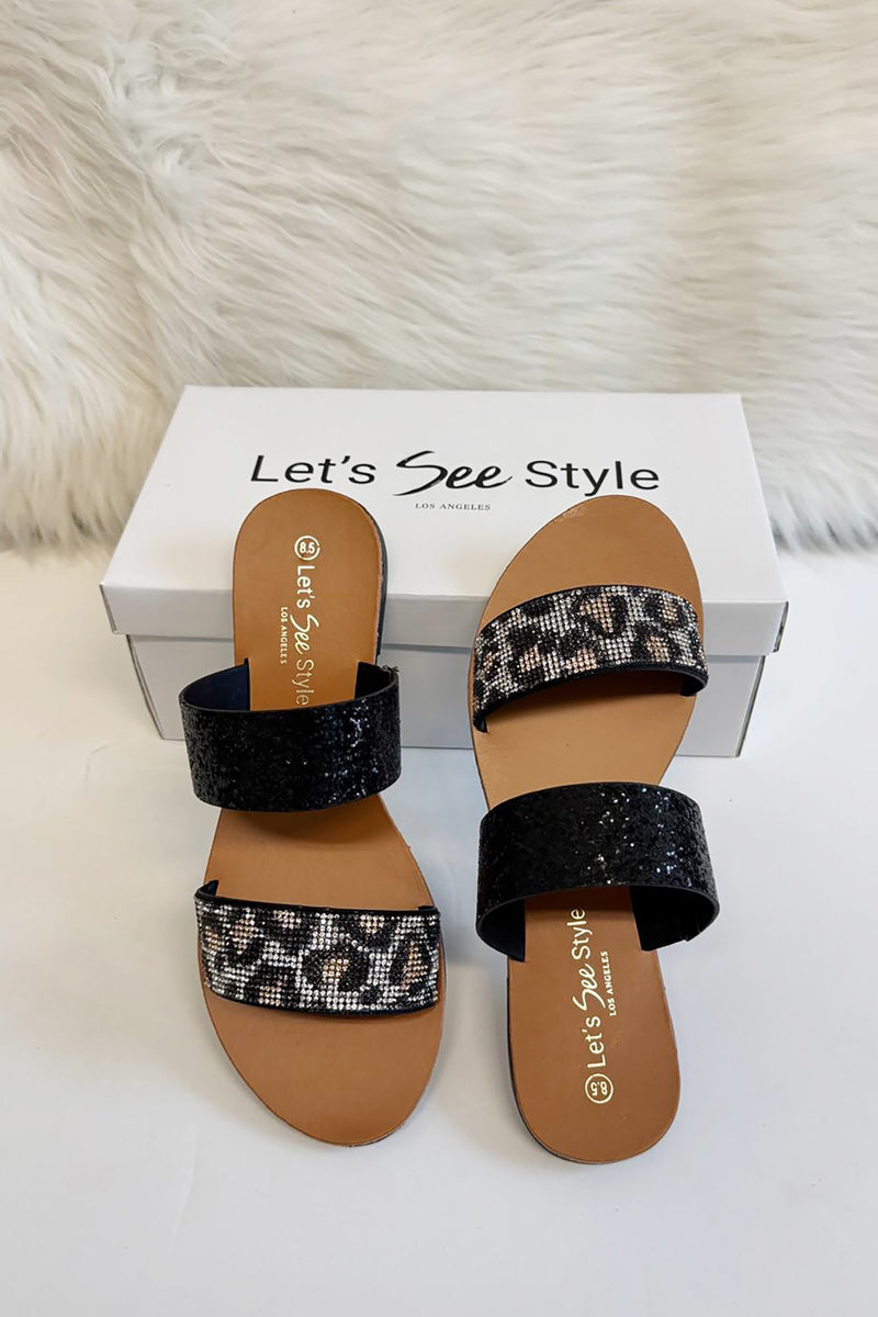 Leopard Diva Sandals