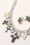 Amazing Grace Necklace + Earrings Set