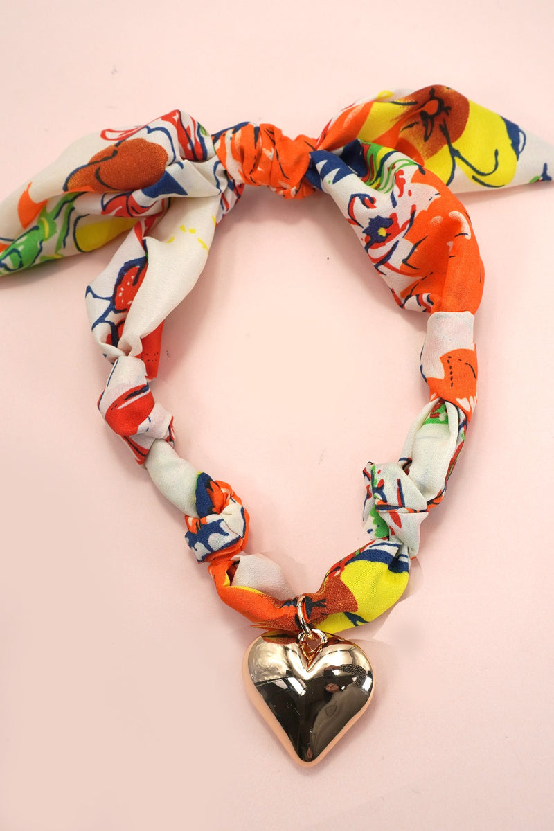 That Sunset Scarf Necklace