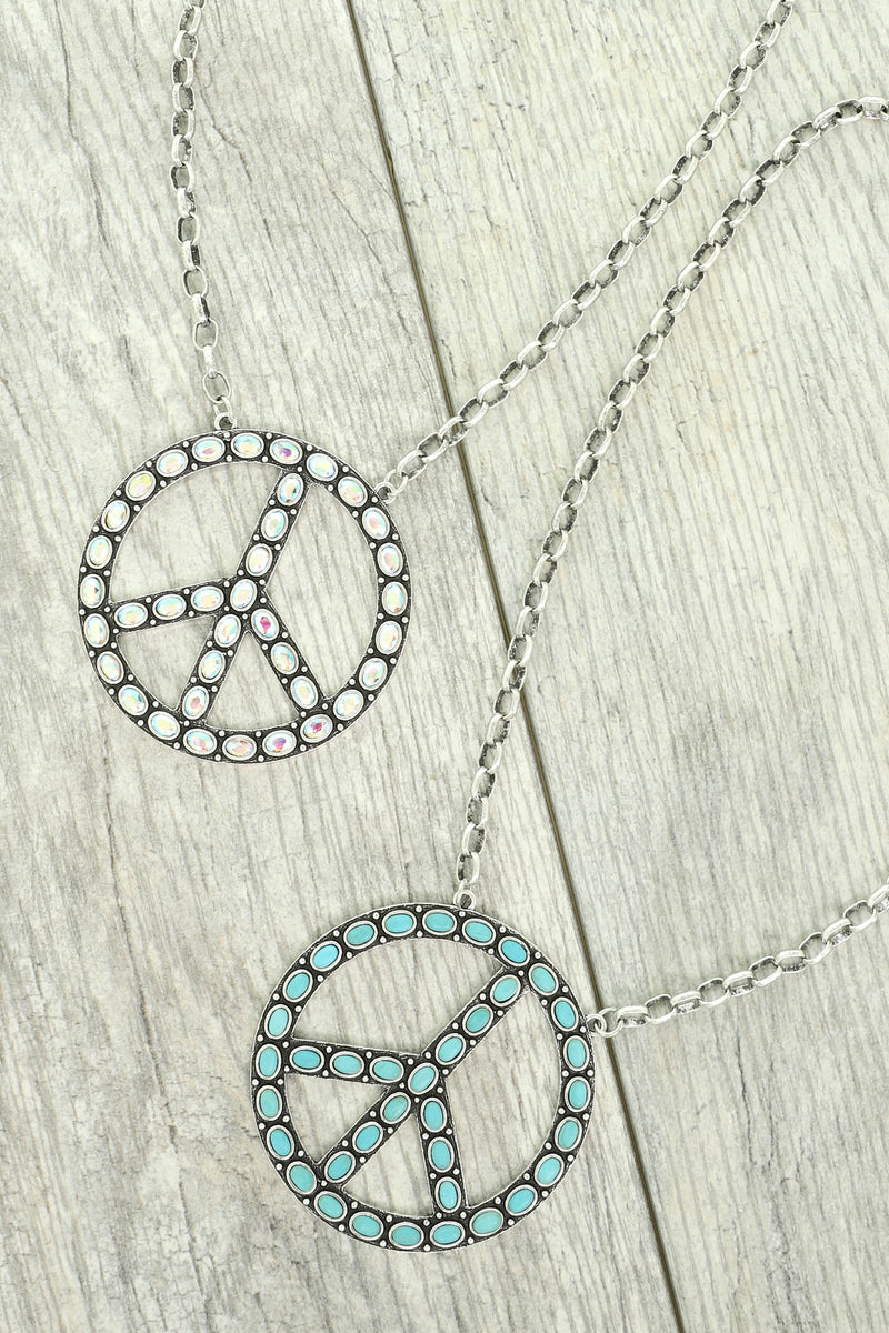 Jewel Peace Necklace
