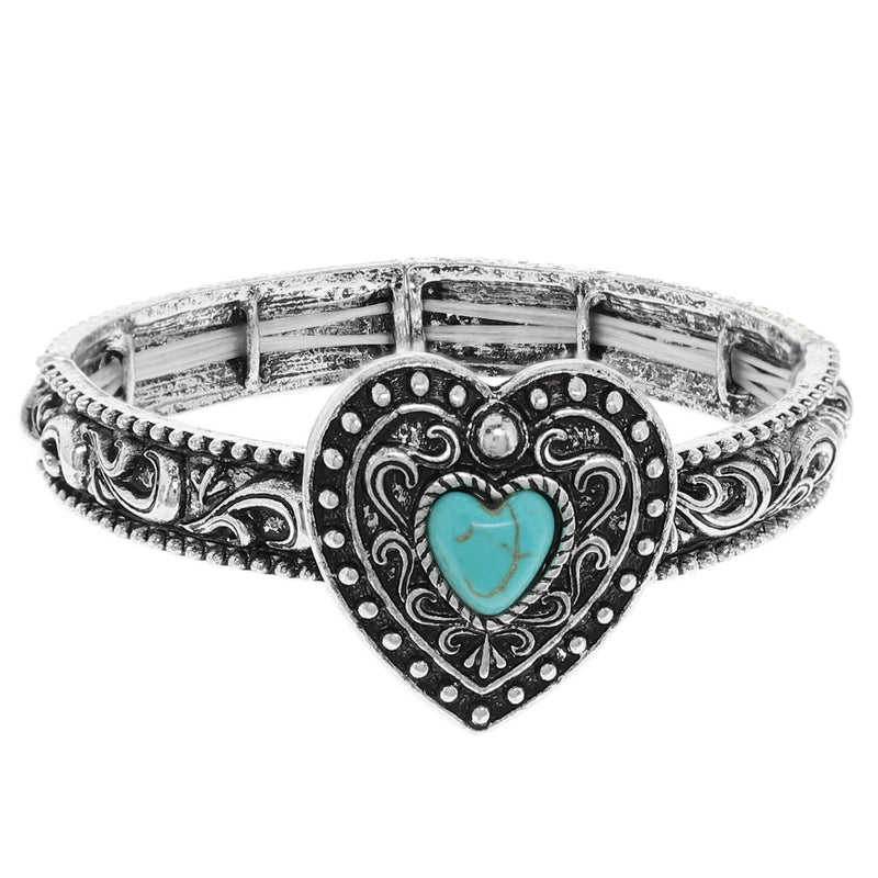 The Heart Diva Stretch Bracelet