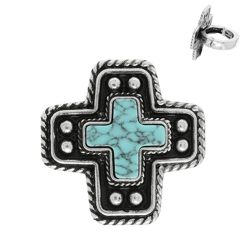 Cross Stretch Ring