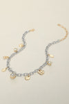 Two Tone Charm Necklace