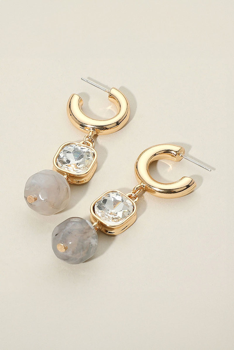 Neutral Stone Earrings