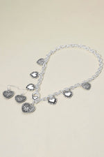 Katie Heart Necklace Set