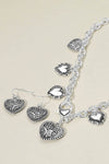 Katie Heart Necklace Set