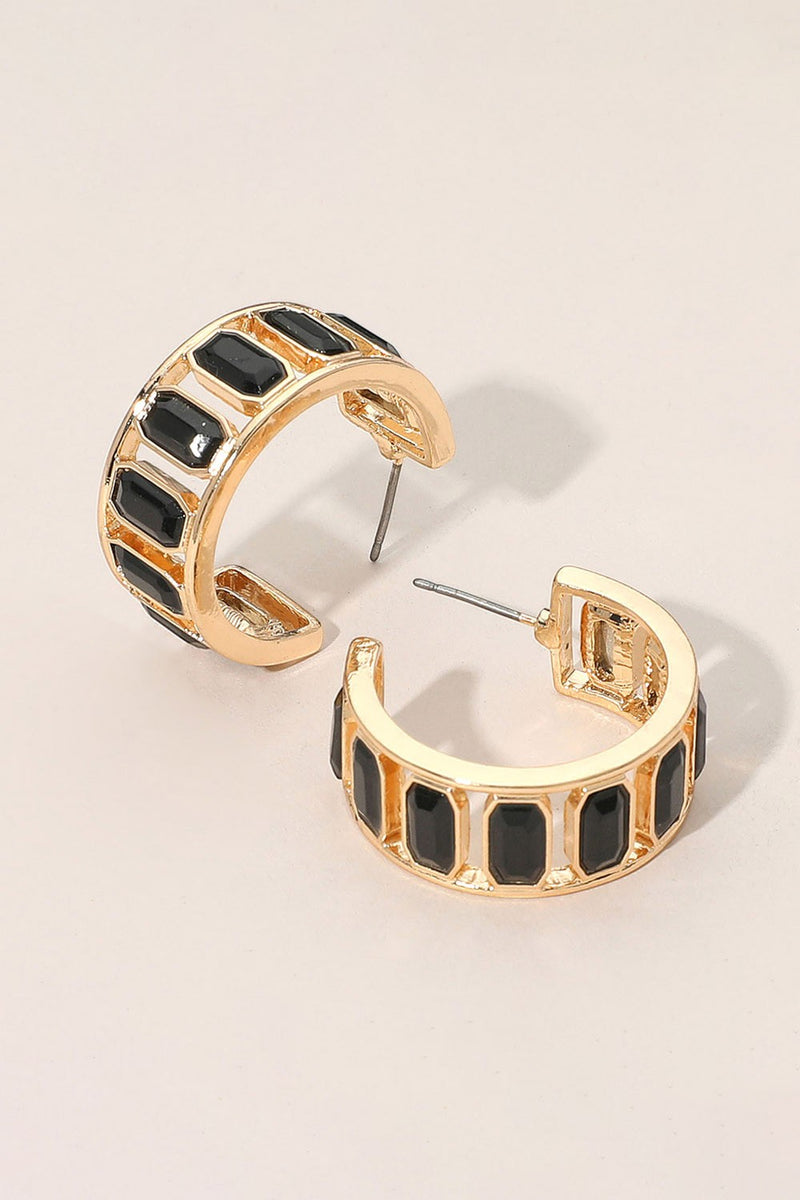Game Changer Earrings - Black