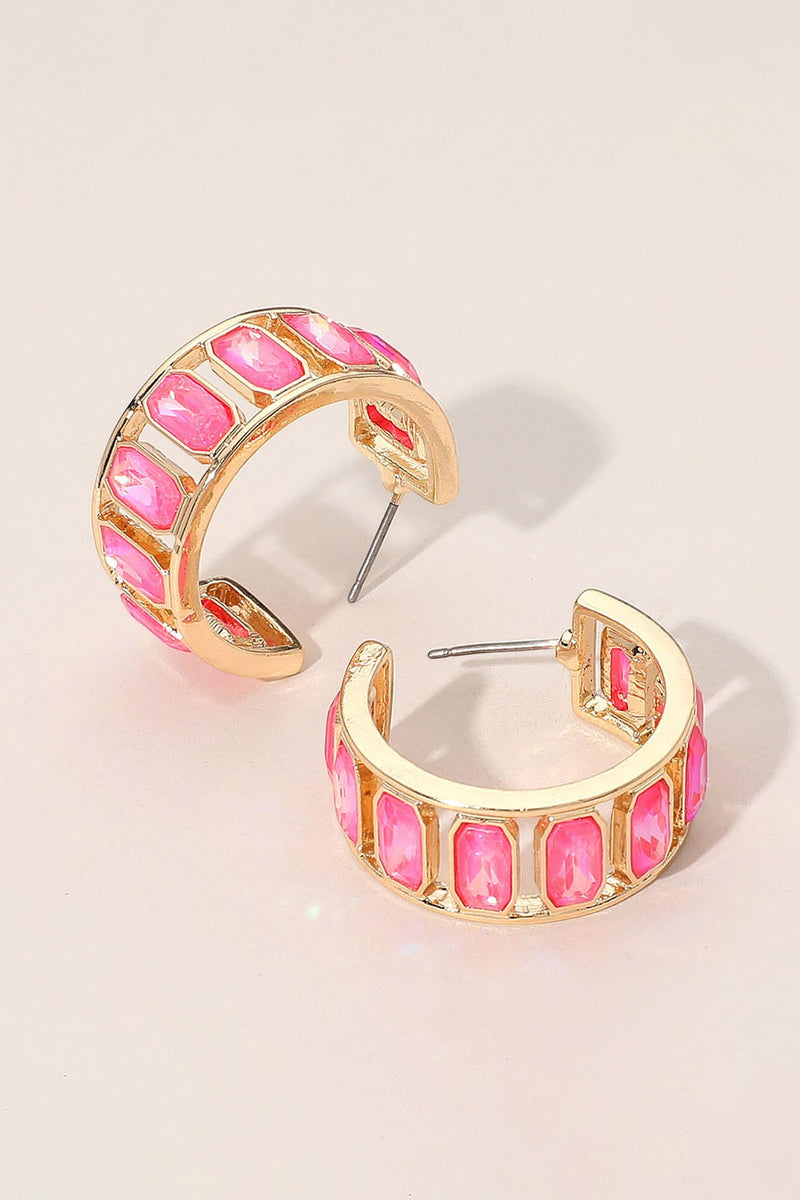 Game Changer Earrings - Pink