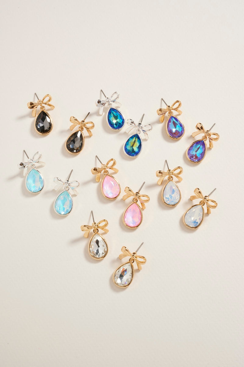 I'm Just A Girl Bow Earrings
