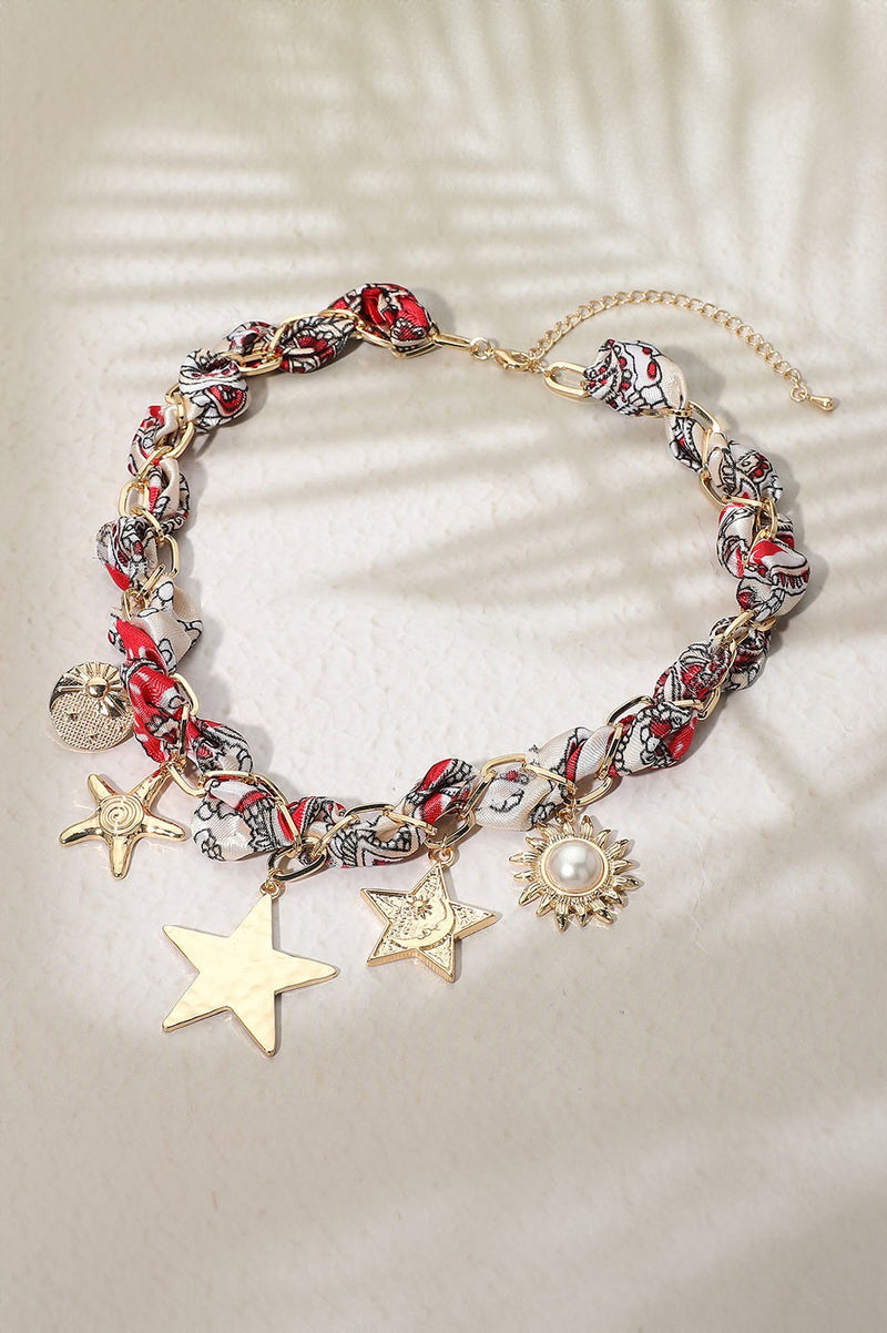 On The Edge Star Necklace