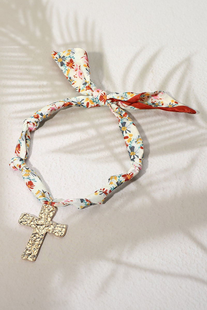 My Normal Routine Cross Necklace