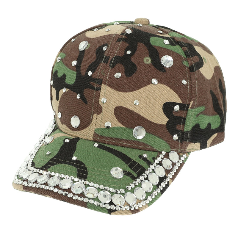 Bold & Camo Rhinestone Hat