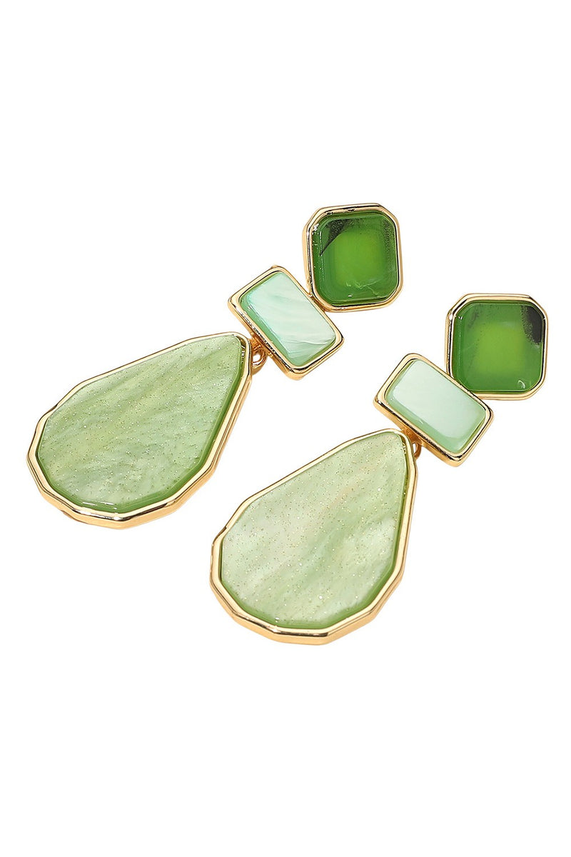 Basically Me Earrings - Olive