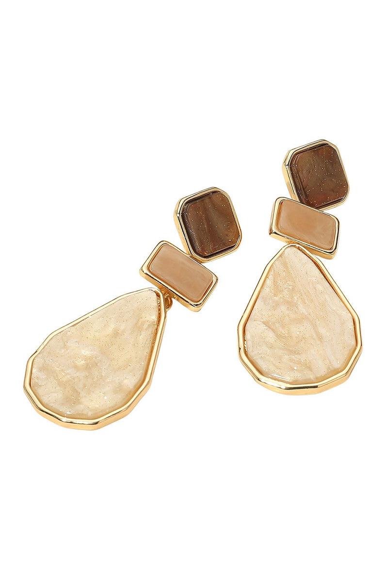 Basically Me Earrings - Tan