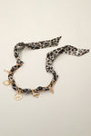 Peace Charm Leopard Necklace