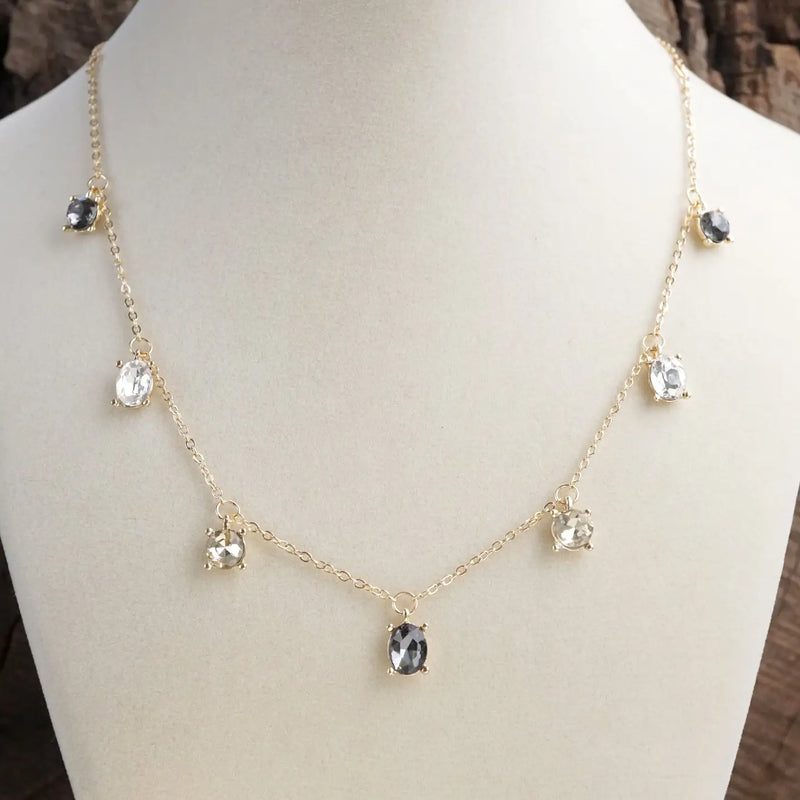 Shimmerlight Dainty Necklace - Neutral Tones