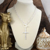 Divine Gold Cross Necklace