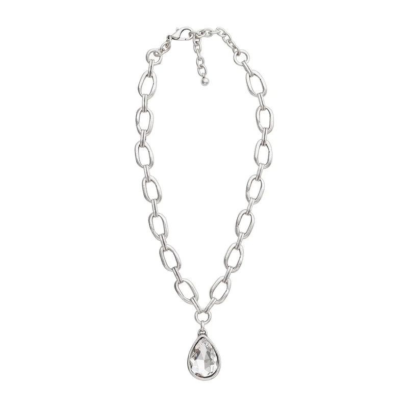 The Mallori Necklace - Silver