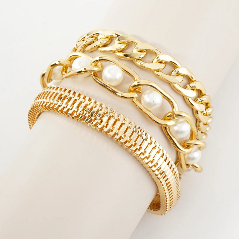 Love For Pearls Bracelet Set