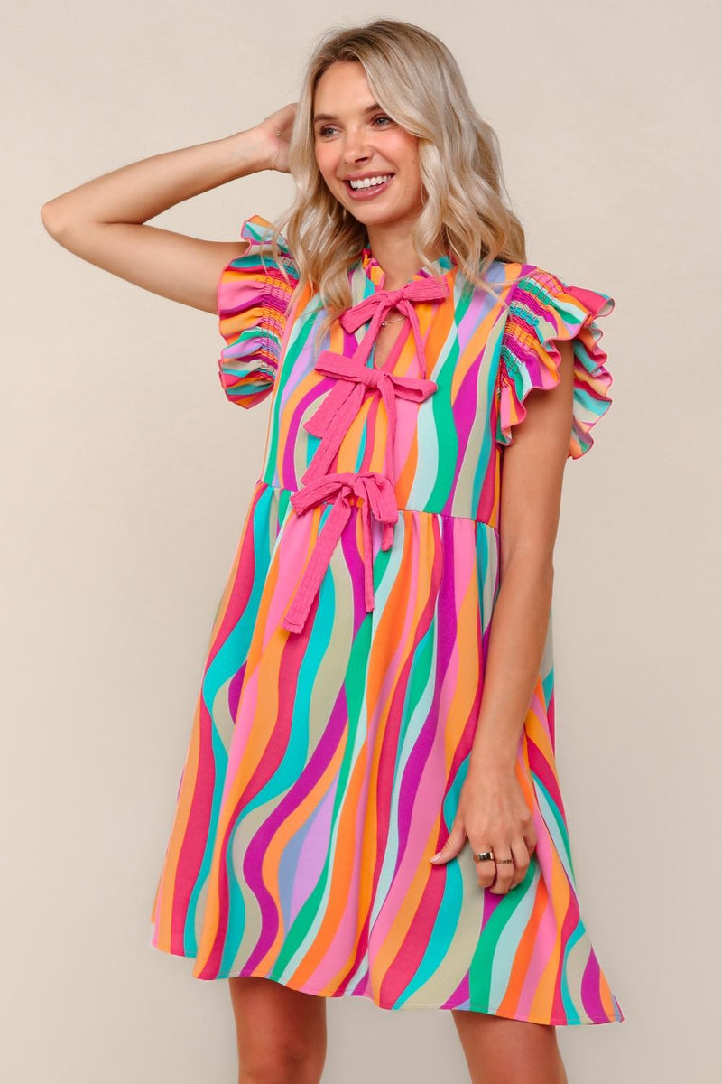 Setting The Scene Bow Dress PREORDER