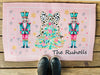 Pink Nutcracker Door Mat