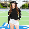 Texas Black Sequin