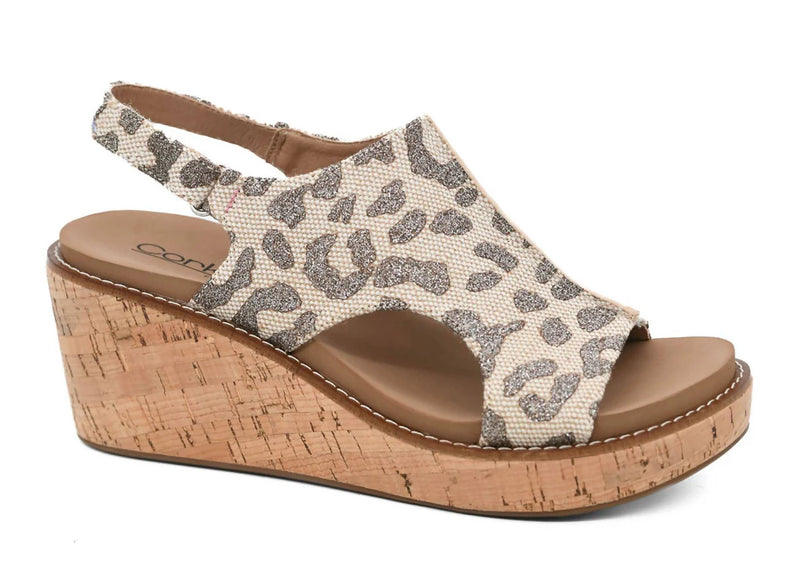 Carley Tan Leopard Sparkle