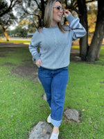 Aspen Striped Sleeve Sweater in Four Colors