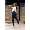 PreOrder | The Nicole - Navy FLEECE Full Length with Pocket Leggings