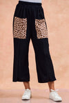 Sabrina Ribbed Pants - Jet Black
