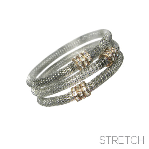 3 Mesh Bracelet Set