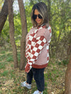 PREORDER: All Checkered Out Sweater in Four Colors