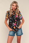 Be Patient Floral Top PREORDER