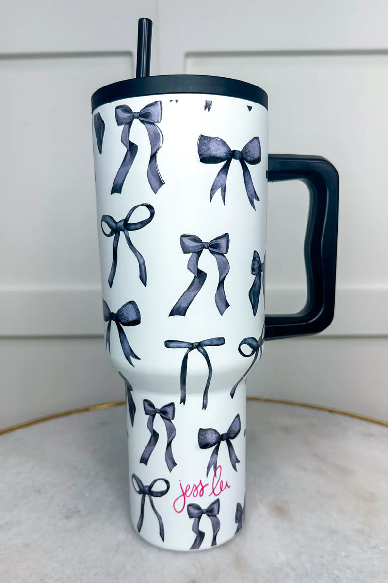 Midnight Bow Tumbler